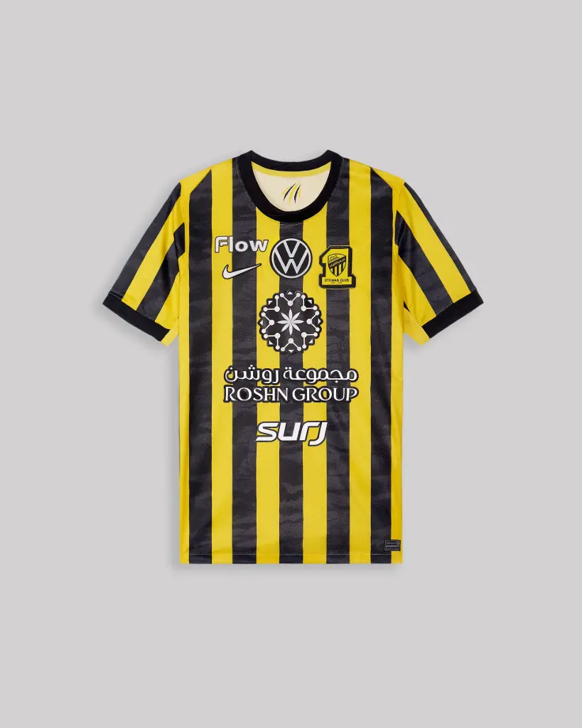 Al Ittihad Home Fan Jersey 2025/2026