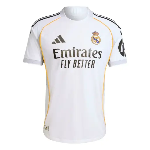 قميص ريال مدريد الأساسي نسخة اللاعبين 2025/2026