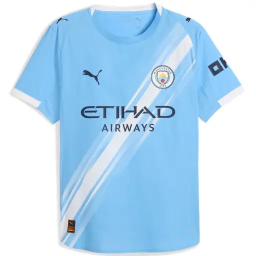 Manchester City Home Authentic Jersey 2025/2026 