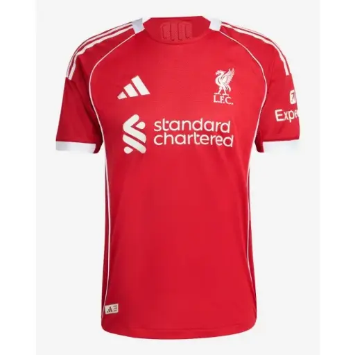 Liverpool Home Authentic Jersey 2025/2026