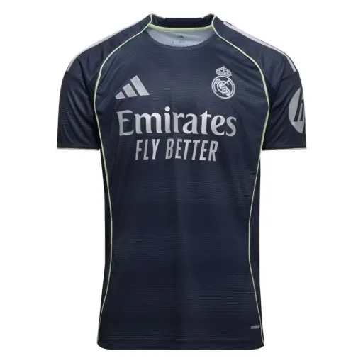 قميص ريال مدريد البديل نسخة المشجعين موسم 2025/2026