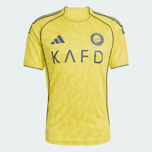 قميص النصر الأساسي نسخة اللاعبين 2025/2026
